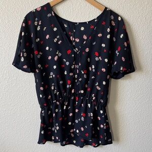 Floral Print Women's Top